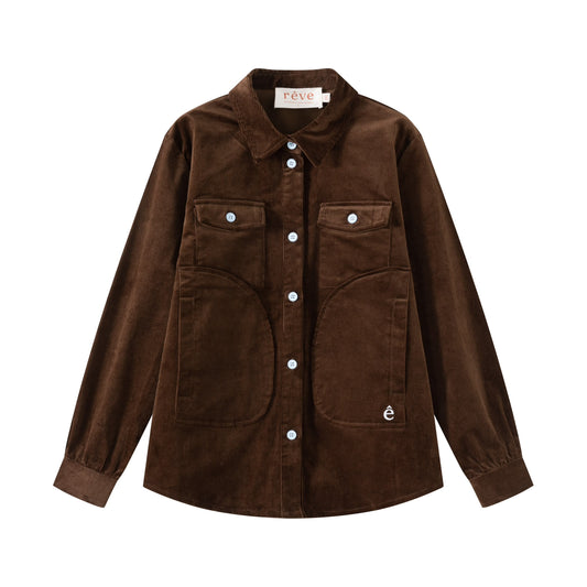 Brown Corduroy Shirt