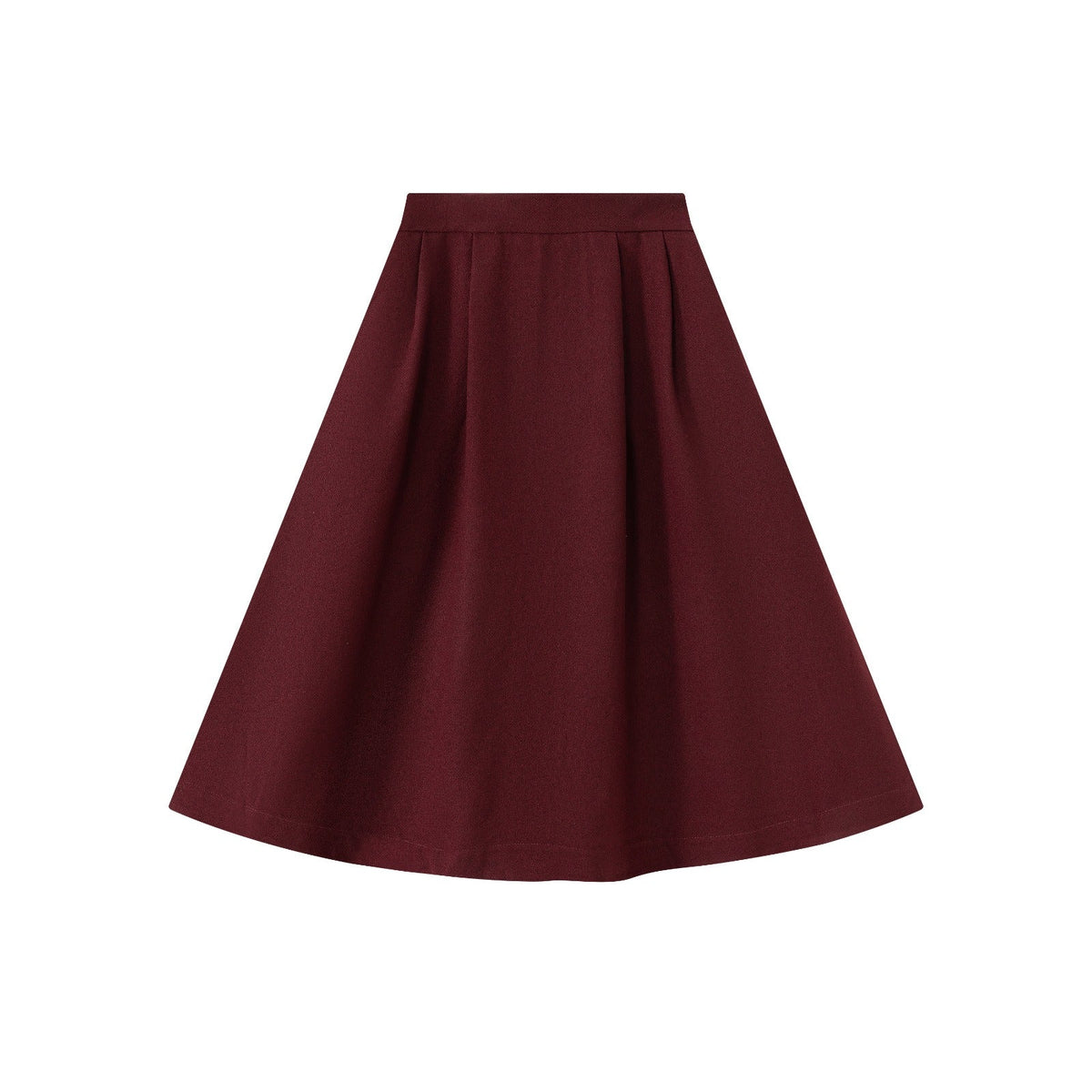 Burgundy Skirt